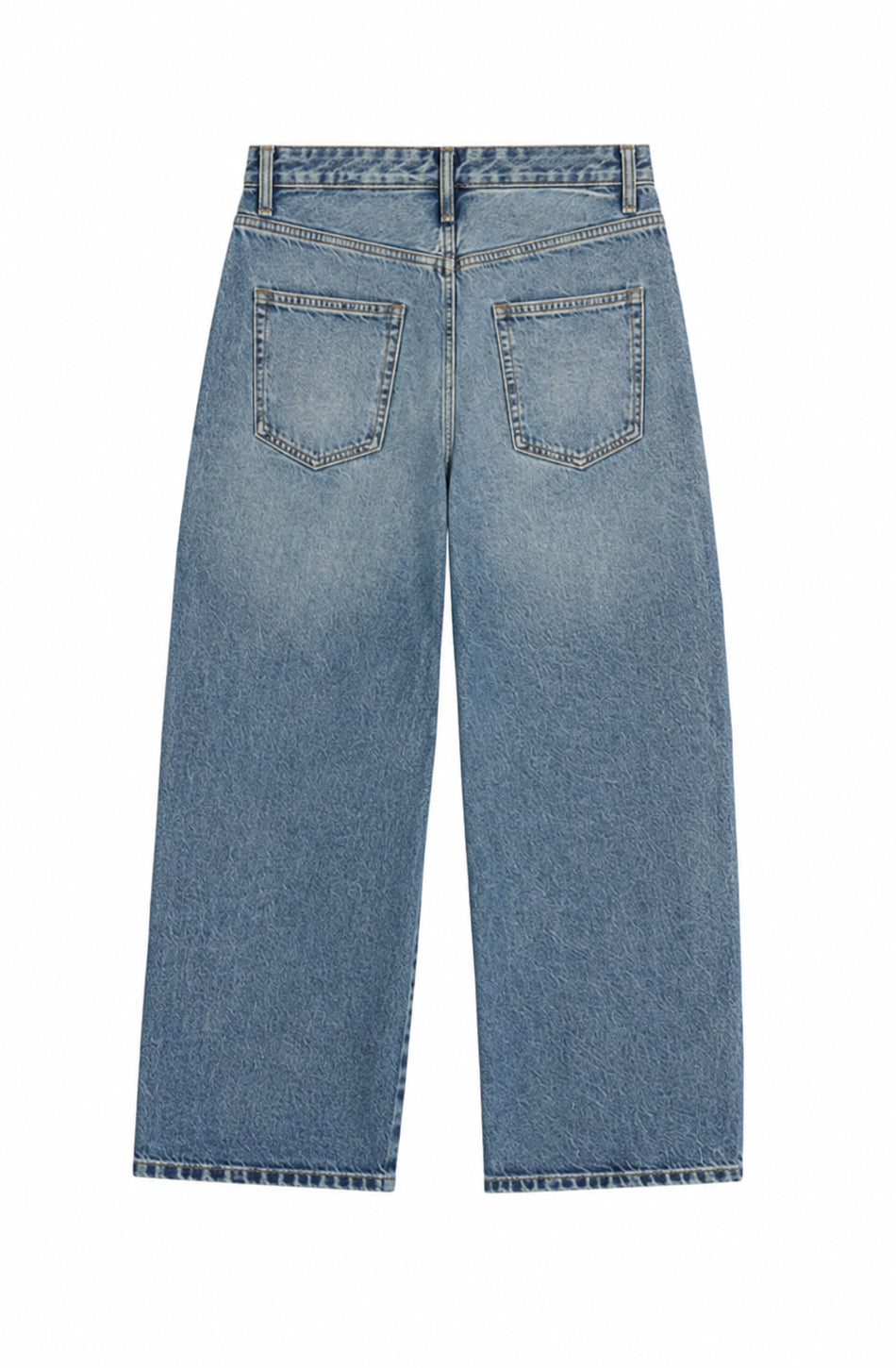PANTS CASK BARREL FIT EYE HEART DENIM WASHED