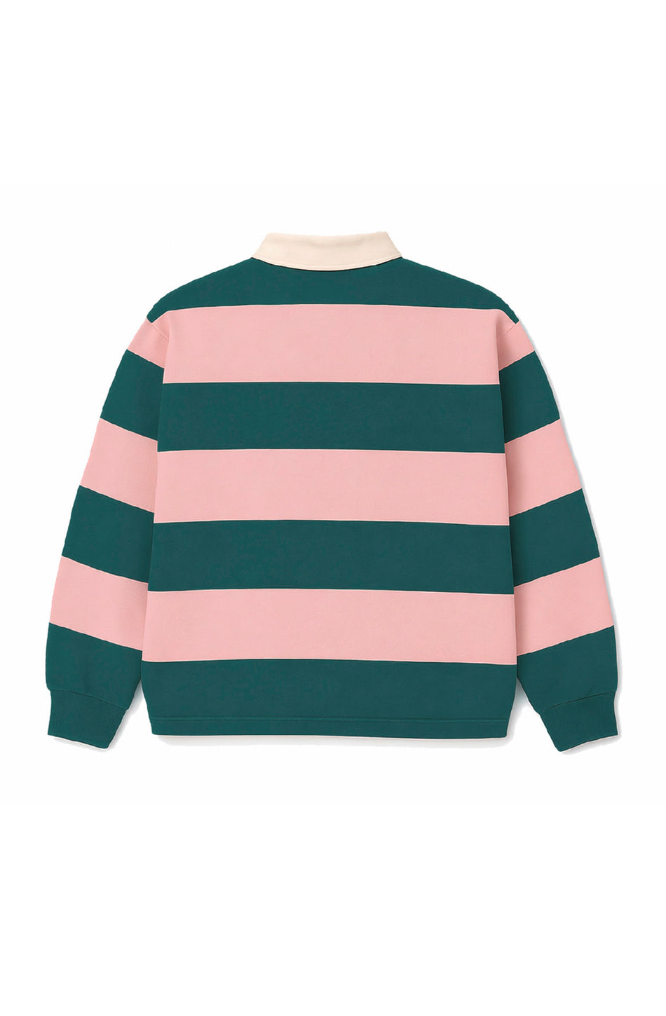 SLOW DOWN AND CHILL STRIPED POLO SHIRT