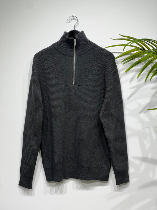ARATA HALF ZIP KNIT