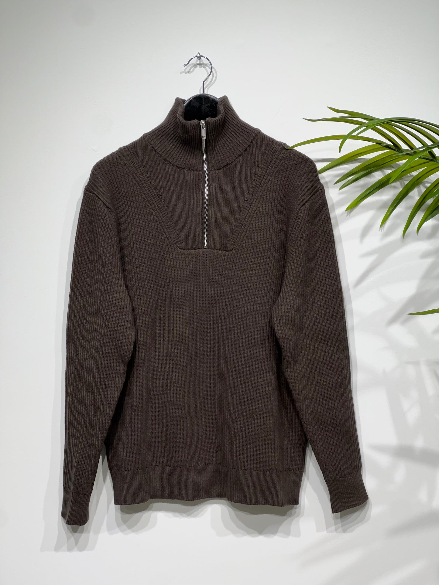 ARATA HALF ZIP KNIT