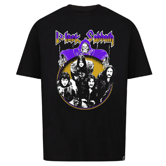 Black Sabbath Band Art Black Relaxed