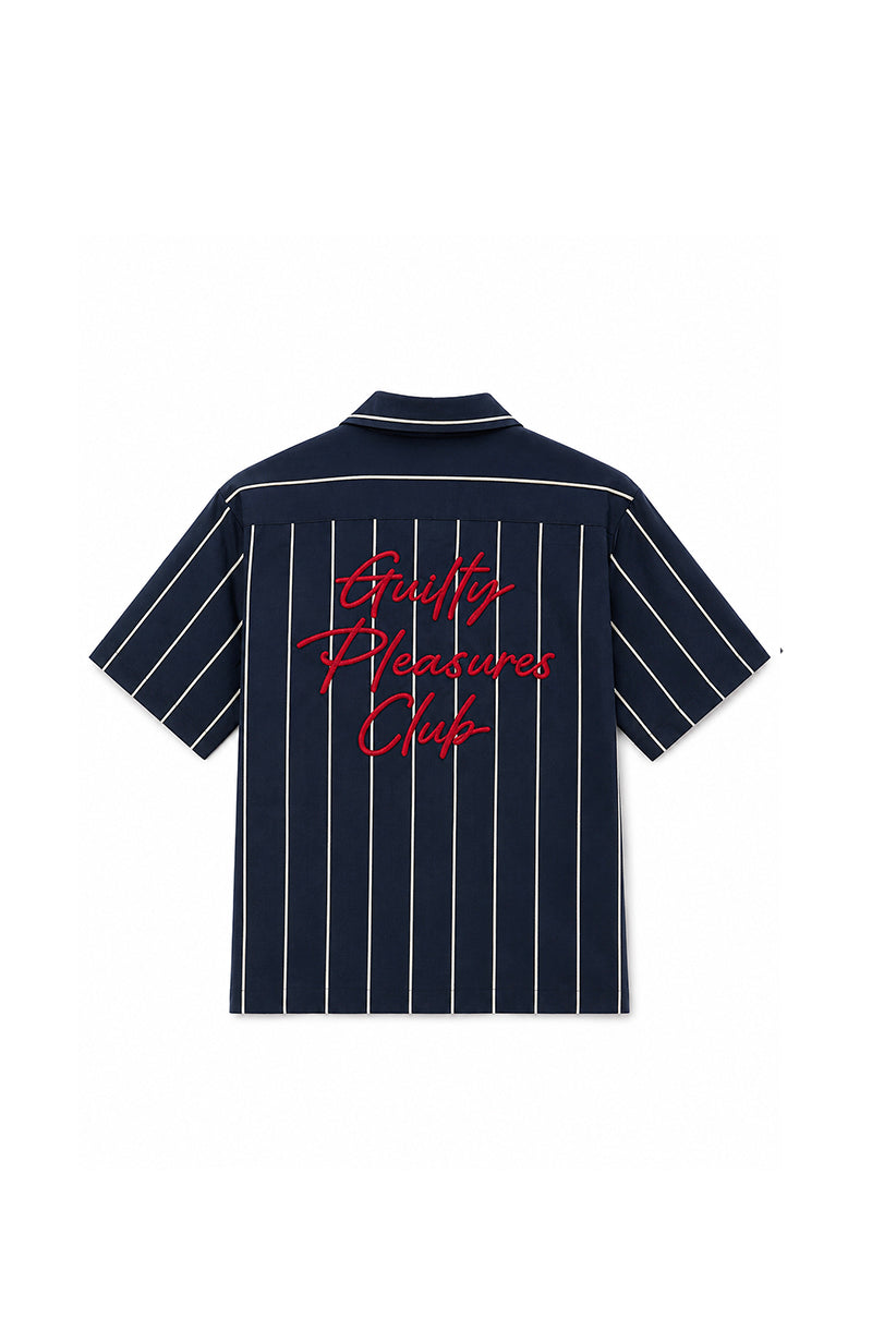 GUILTY PLEASURES CLUB STRIPED SHIRT