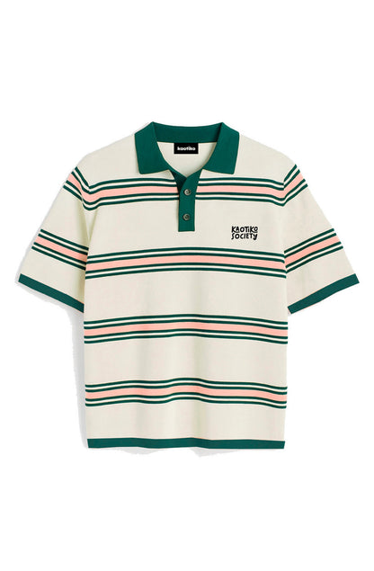 POLO S/S STRIPES GOOD LIFE