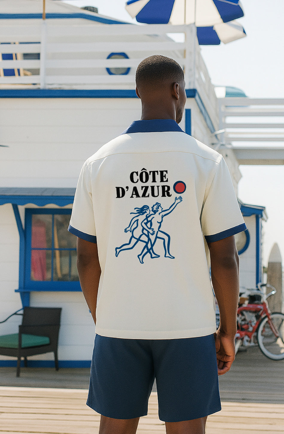SHIRT S/S COTE D'AZUR