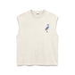 CRANE SLEEVELESS T-SHIRT