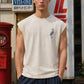 CRANE SLEEVELESS T-SHIRT