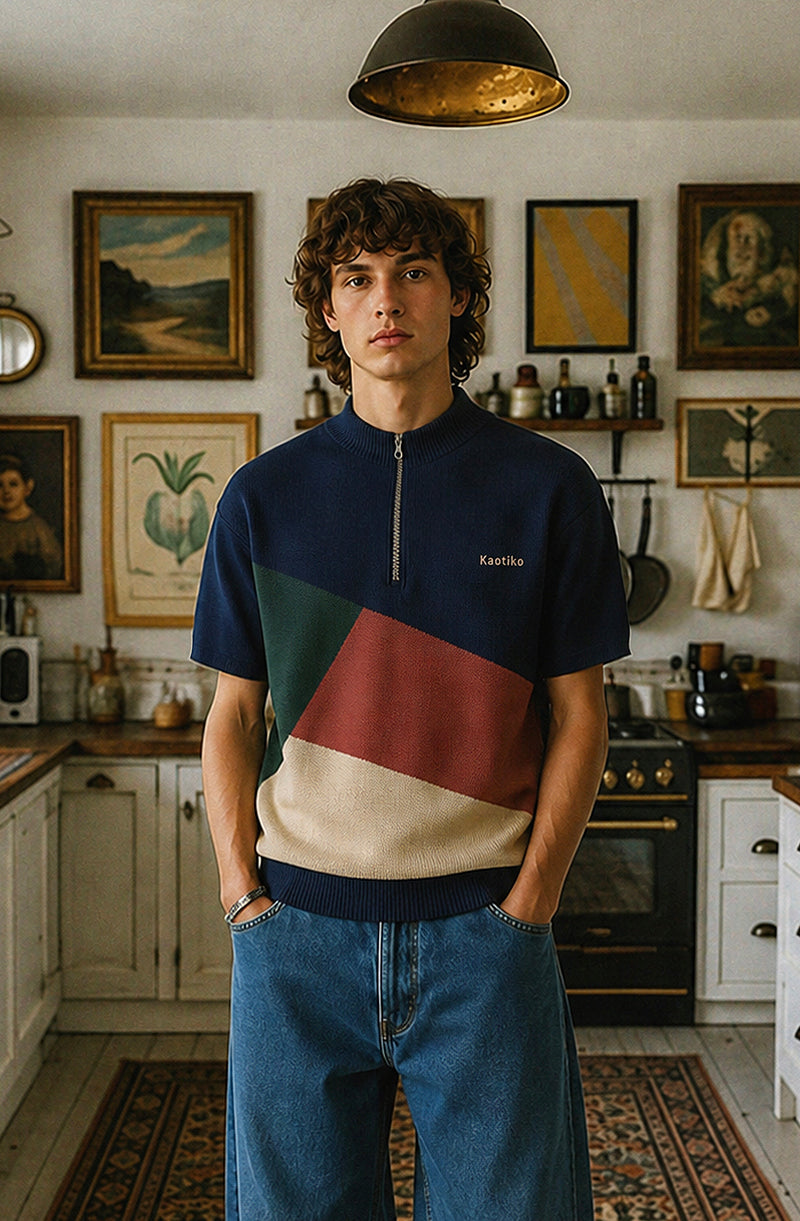 COLORBLOCK M/C SWEATER