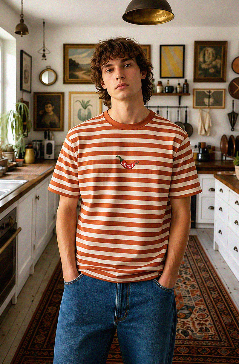 S/S STRIPES SPYCY