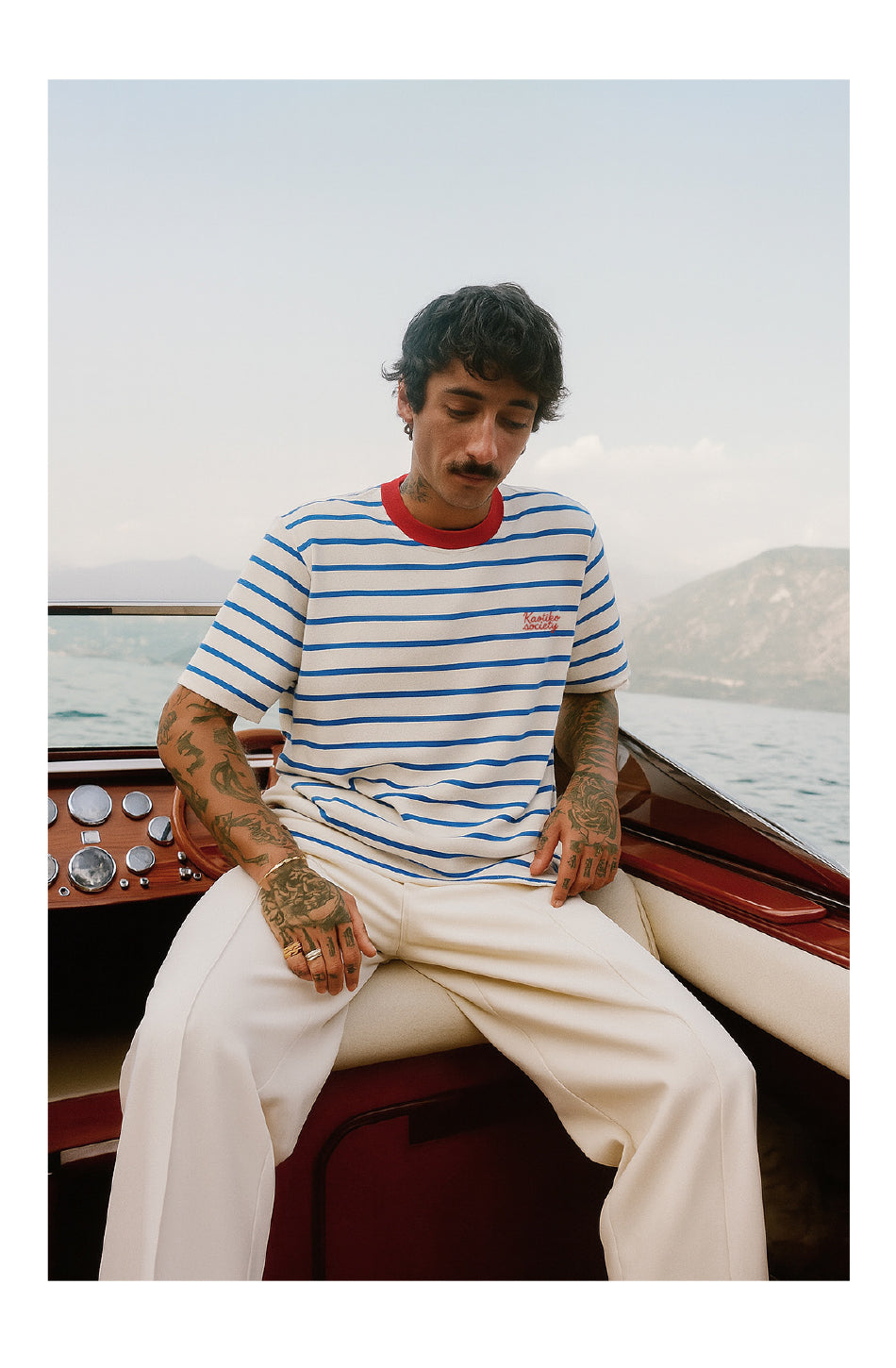 S/S REGULAR COTE D'AZUR STRIPES