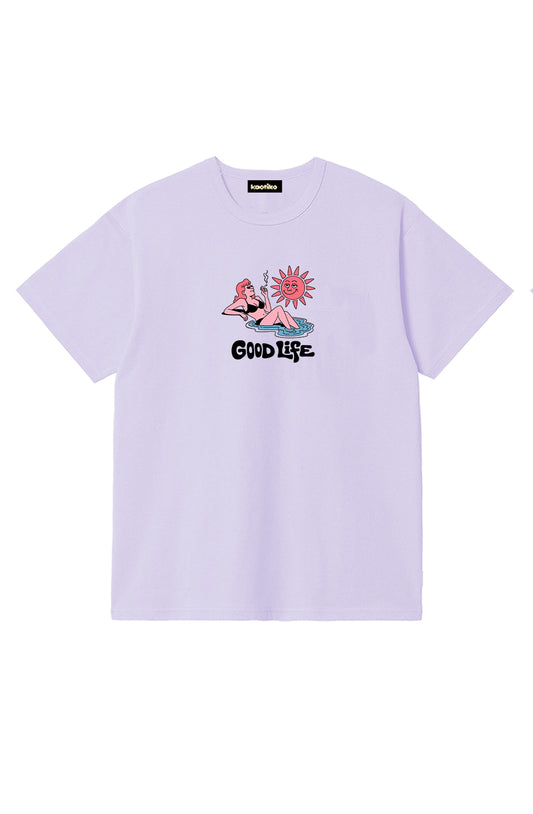 S/S REGULAR GOOD LIFE BEACH WASHED
