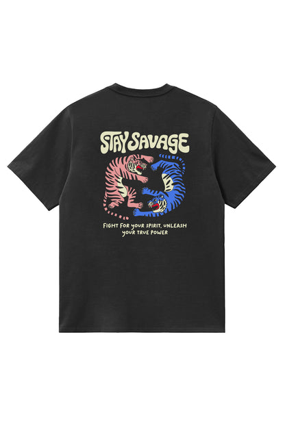 S/S REGULAR STAY SAVAGE WASHED COLLEGIATE