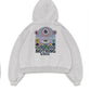HOODIE CROPPED NOTHING IS REAL WASHED NIMBUS