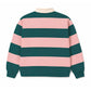 SLOW DOWN AND CHILL STRIPED POLO SHIRT