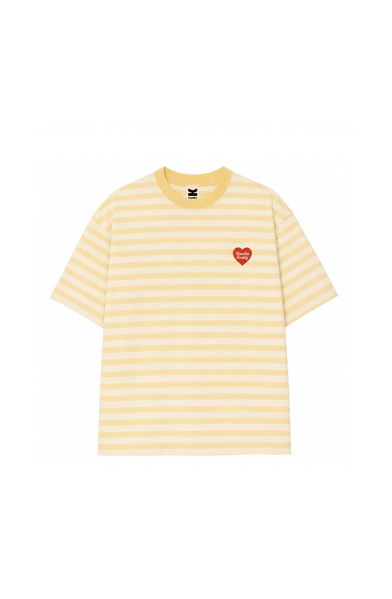 S/S LAS VEGAS STRIPES HEART