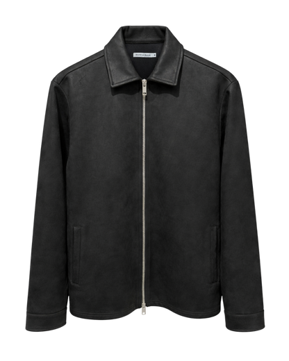 DENKI VEGAN LEATHER SHIRT