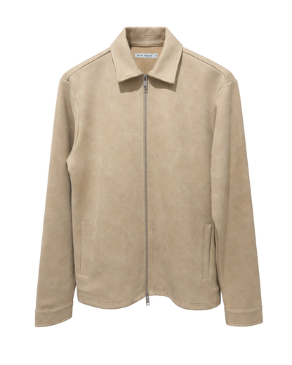 DENKI VEGAN LEATHER SHIRT