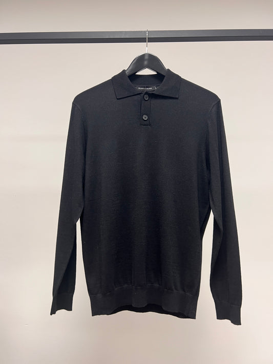 BRYSON L/S POLO KNIT