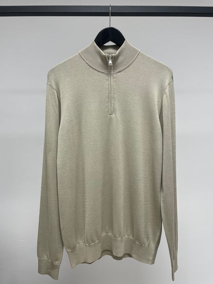 BROOKS HALF ZIP KNIT