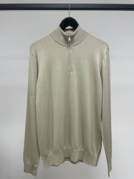 BROOKS HALF ZIP KNIT