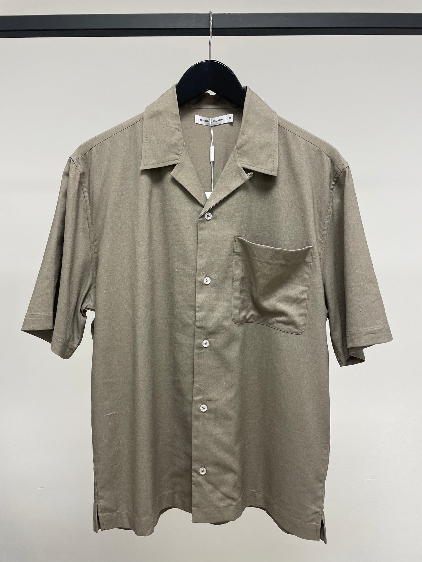 CORBIN S/S LINEN SHIRT KID
