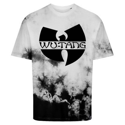 Wu-Tang Black Ink Effect Tie-Dye Relaxed