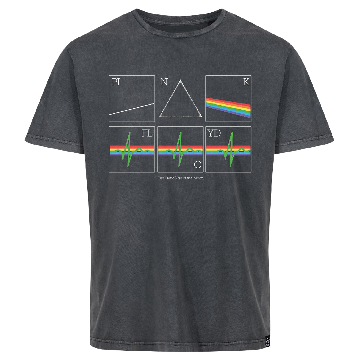 Pink Floyd Periodic Dark Side Of The Moon Washed Black Relaxed